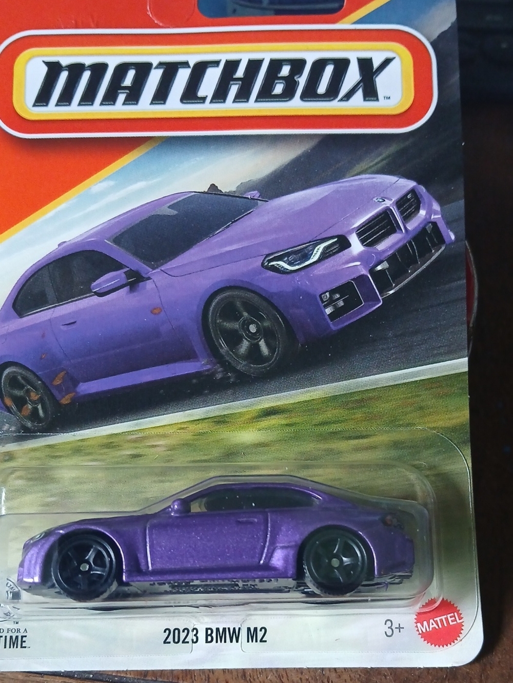Matchbox 2023 BMW M2 Kids Toy Car - Purple